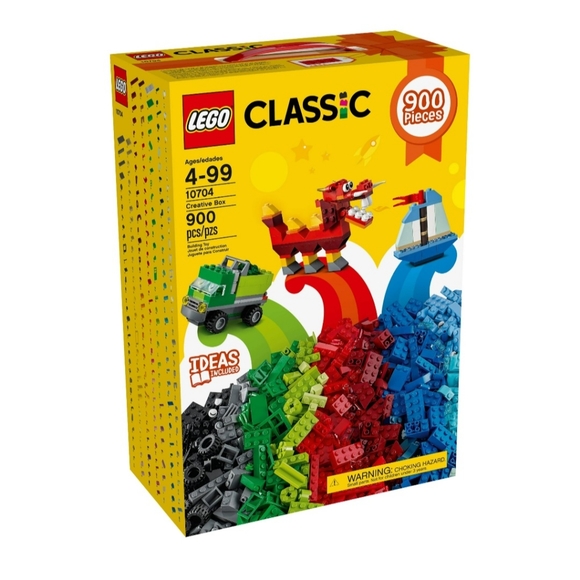 LEGO Classic 900 Pieces Creative Box #10704 Building Set - Picture 1 of 10